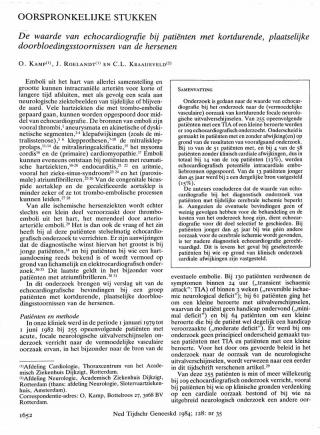 Eerste pagina van het artikel zoals het is gepubliceerd in het tijdschrift