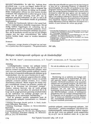 Eerste pagina van het artikel zoals het is gepubliceerd in het tijdschrift