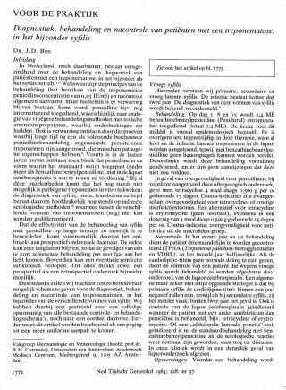 Eerste pagina van het artikel zoals het is gepubliceerd in het tijdschrift