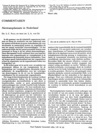 Eerste pagina van het artikel zoals het is gepubliceerd in het tijdschrift