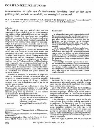 Eerste pagina van het artikel zoals het is gepubliceerd in het tijdschrift