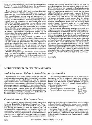 Eerste pagina van het artikel zoals het is gepubliceerd in het tijdschrift