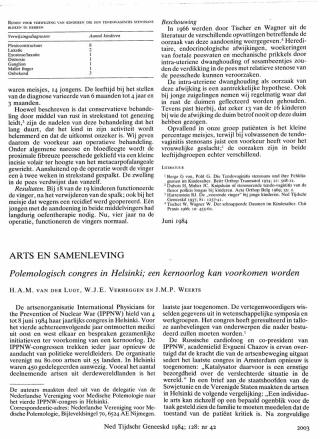 Eerste pagina van het artikel zoals het is gepubliceerd in het tijdschrift