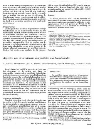 Eerste pagina van het artikel zoals het is gepubliceerd in het tijdschrift