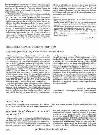 Eerste pagina van het artikel zoals het is gepubliceerd in het tijdschrift