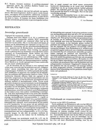 Eerste pagina van het artikel zoals het is gepubliceerd in het tijdschrift