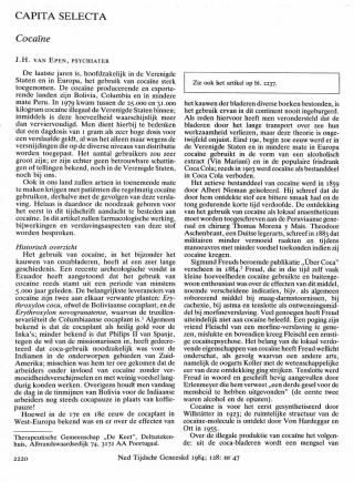 Eerste pagina van het artikel zoals het is gepubliceerd in het tijdschrift