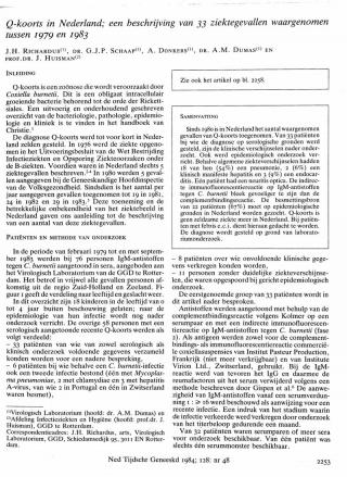 Eerste pagina van het artikel zoals het is gepubliceerd in het tijdschrift