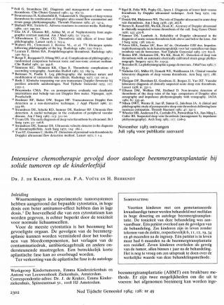 Eerste pagina van het artikel zoals het is gepubliceerd in het tijdschrift