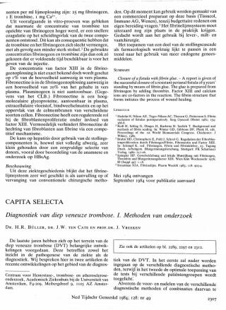 Eerste pagina van het artikel zoals het is gepubliceerd in het tijdschrift