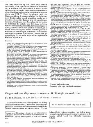 Eerste pagina van het artikel zoals het is gepubliceerd in het tijdschrift