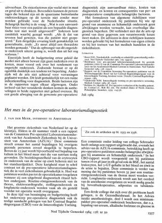 Eerste pagina van het artikel zoals het is gepubliceerd in het tijdschrift