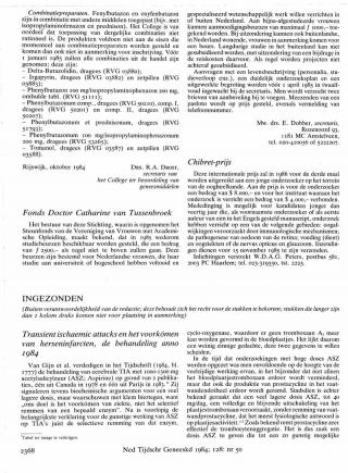 Eerste pagina van het artikel zoals het is gepubliceerd in het tijdschrift