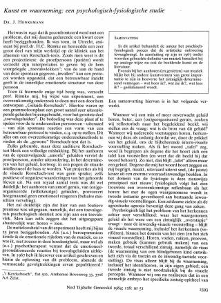 Eerste pagina van het artikel zoals het is gepubliceerd in het tijdschrift