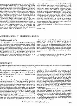 Eerste pagina van het artikel zoals het is gepubliceerd in het tijdschrift