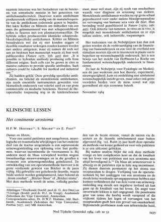 Eerste pagina van het artikel zoals het is gepubliceerd in het tijdschrift