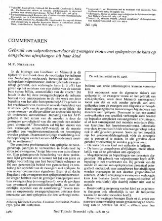 Eerste pagina van het artikel zoals het is gepubliceerd in het tijdschrift