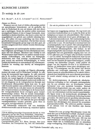 Eerste pagina van het artikel zoals het is gepubliceerd in het tijdschrift