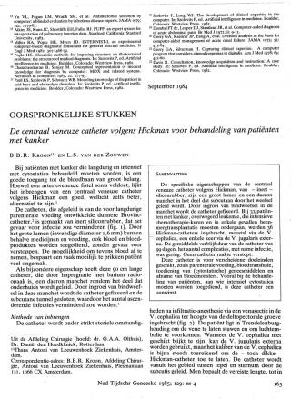 Eerste pagina van het artikel zoals het is gepubliceerd in het tijdschrift