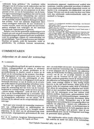 Eerste pagina van het artikel zoals het is gepubliceerd in het tijdschrift