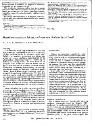 Eerste pagina van het artikel zoals het is gepubliceerd in het tijdschrift