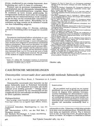 Eerste pagina van het artikel zoals het is gepubliceerd in het tijdschrift