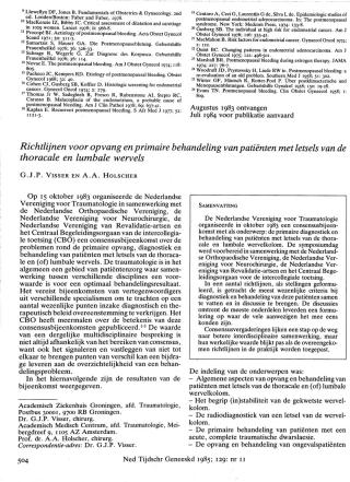 Eerste pagina van het artikel zoals het is gepubliceerd in het tijdschrift