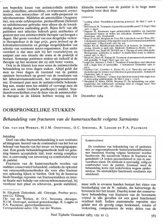 Eerste pagina van het artikel zoals het is gepubliceerd in het tijdschrift