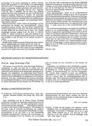 Eerste pagina van het artikel zoals het is gepubliceerd in het tijdschrift