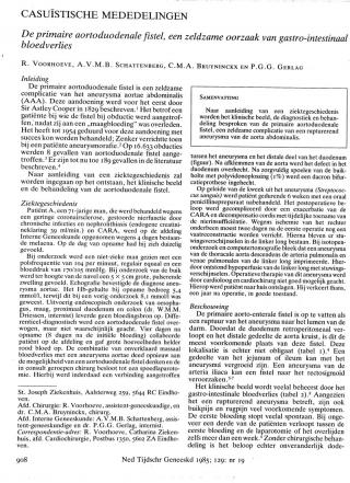 Eerste pagina van het artikel zoals het is gepubliceerd in het tijdschrift