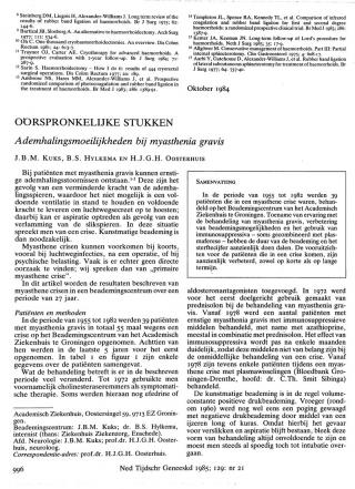 Eerste pagina van het artikel zoals het is gepubliceerd in het tijdschrift