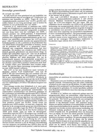 Eerste pagina van het artikel zoals het is gepubliceerd in het tijdschrift