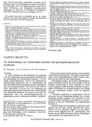 Eerste pagina van het artikel zoals het is gepubliceerd in het tijdschrift