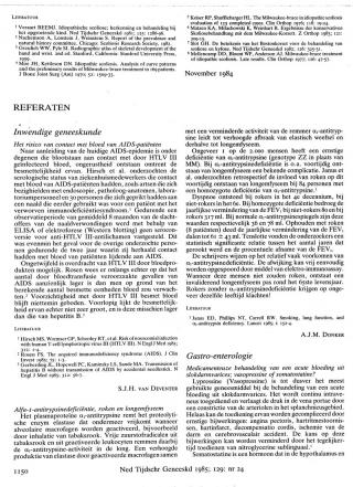 Eerste pagina van het artikel zoals het is gepubliceerd in het tijdschrift