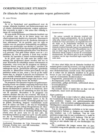 Eerste pagina van het artikel zoals het is gepubliceerd in het tijdschrift