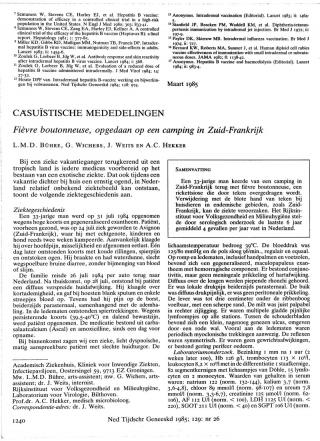 Eerste pagina van het artikel zoals het is gepubliceerd in het tijdschrift