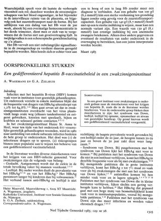 Eerste pagina van het artikel zoals het is gepubliceerd in het tijdschrift