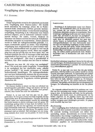 Eerste pagina van het artikel zoals het is gepubliceerd in het tijdschrift