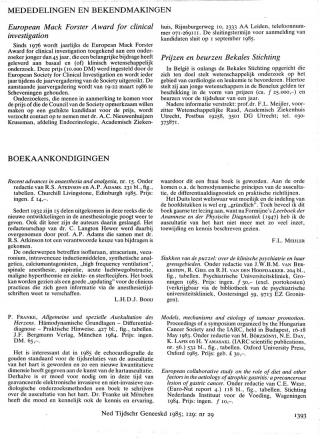 Eerste pagina van het artikel zoals het is gepubliceerd in het tijdschrift