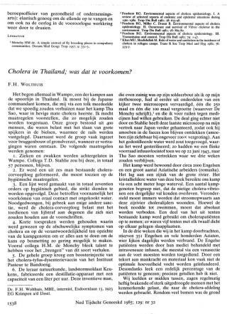 Eerste pagina van het artikel zoals het is gepubliceerd in het tijdschrift