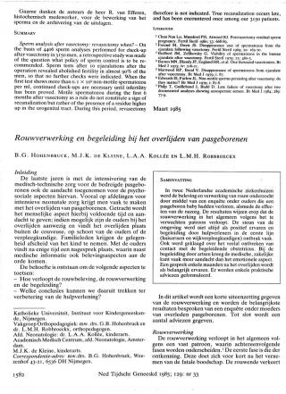 Eerste pagina van het artikel zoals het is gepubliceerd in het tijdschrift