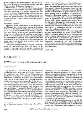 Eerste pagina van het artikel zoals het is gepubliceerd in het tijdschrift