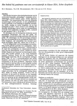 Eerste pagina van het artikel zoals het is gepubliceerd in het tijdschrift