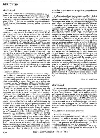 Eerste pagina van het artikel zoals het is gepubliceerd in het tijdschrift