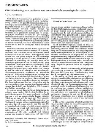 Eerste pagina van het artikel zoals het is gepubliceerd in het tijdschrift