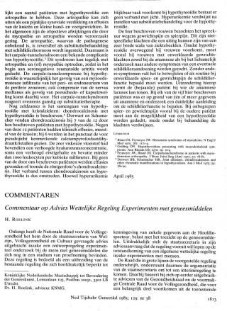 Eerste pagina van het artikel zoals het is gepubliceerd in het tijdschrift