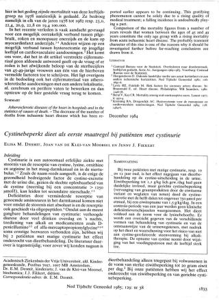 Eerste pagina van het artikel zoals het is gepubliceerd in het tijdschrift