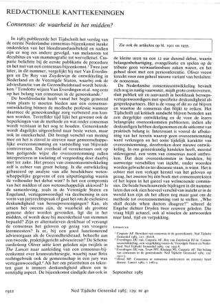 Eerste pagina van het artikel zoals het is gepubliceerd in het tijdschrift