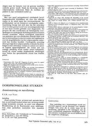 Eerste pagina van het artikel zoals het is gepubliceerd in het tijdschrift