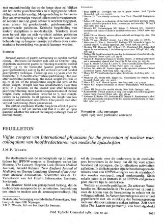 Eerste pagina van het artikel zoals het is gepubliceerd in het tijdschrift